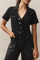 PAIGE Alexis Cargo Jumpsuit