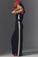 Bishop + Young Strapless Stripe Jumpsuit