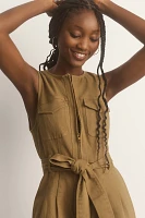 Forever That Girl Utility Pocket Jumpsuit