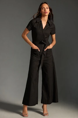 The Colette Wrap Jumpsuit by Maeve