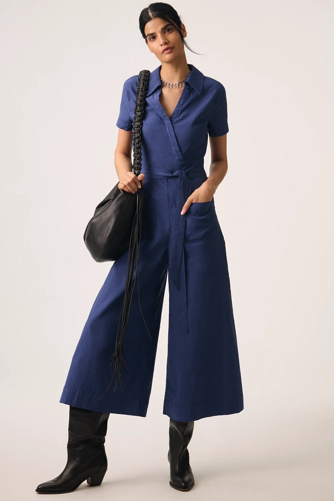 The Colette Wrap Jumpsuit by Maeve