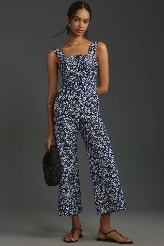 The Portside Button-Front Jumpsuit by Maeve