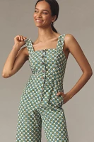 The Portside Button-Front Jumpsuit by Maeve