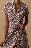 The Colette Wrap Jumpsuit by Maeve: Printed Linen Edition