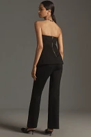 Maeve Strapless Twofer Jumpsuit