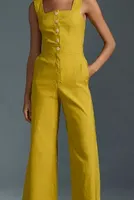The Portside Button-Front Jumpsuit by Maeve
