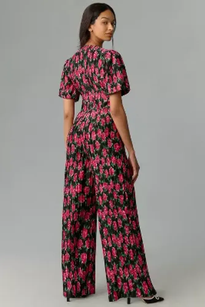 Hutch Floral Wrap-Front Jumpsuit