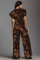 Hutch Floral Wrap-Front Jumpsuit