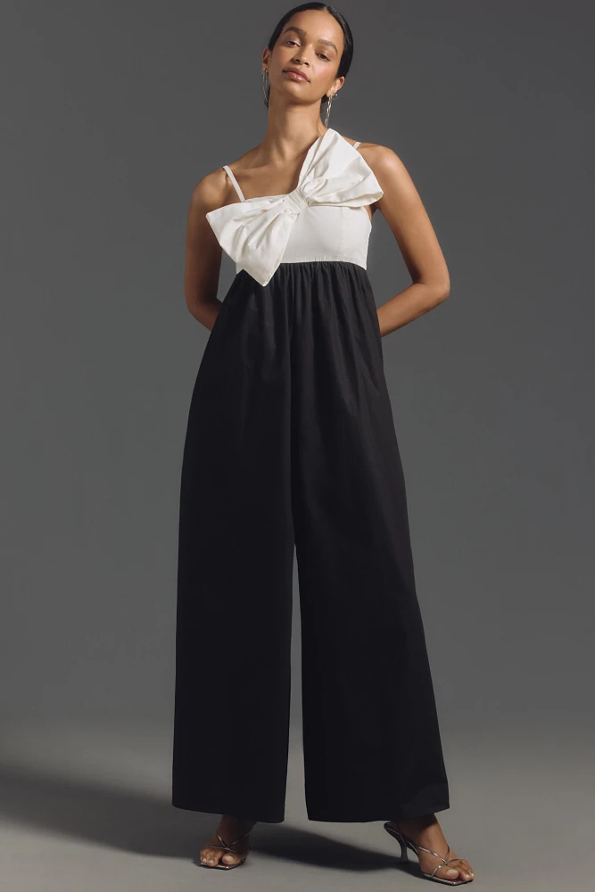 Hutch Colorblock Bow Jumpsuit