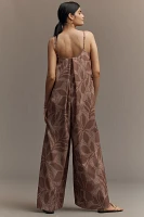 Hutch Sleeveless V-Neck Waistless Wide-Leg Jumpsuit