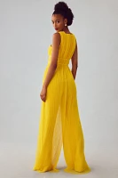 Hutch Pleated Tulle Jumpsuit