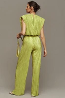 Sabina Musayev Nectar Pleated Jumpsuit