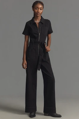 The Colette Weekend Denim Jumpsuit by Maeve