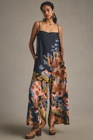 By Anthropologie Printed Wide-Leg Jumpsuit