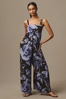 Maeve Printed Bandeau Jumpsuit