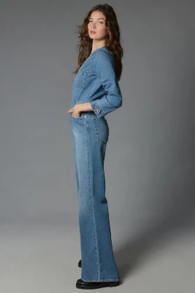 Etica Lea Retro Denim Jumpsuit