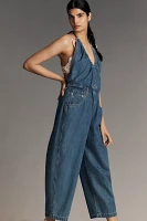 Ética Laurelle Halter Barrel Jumpsuit