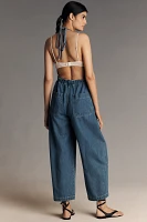 Ética Laurelle Halter Barrel Jumpsuit