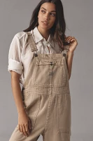 Denimist Relaxed Cropped Overalls