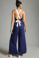 Plenty by Tracy Reese Contrast Strap Jumpsuit