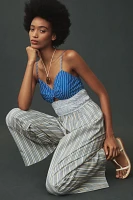 Plenty by Tracy Reese Poplin Striped Jumpsuit