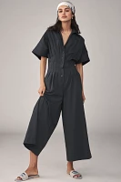 The Tobie Pleated Jumpsuit by Exquise