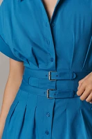 The Tobie Pleated Jumpsuit by Exquise: Belted Edition