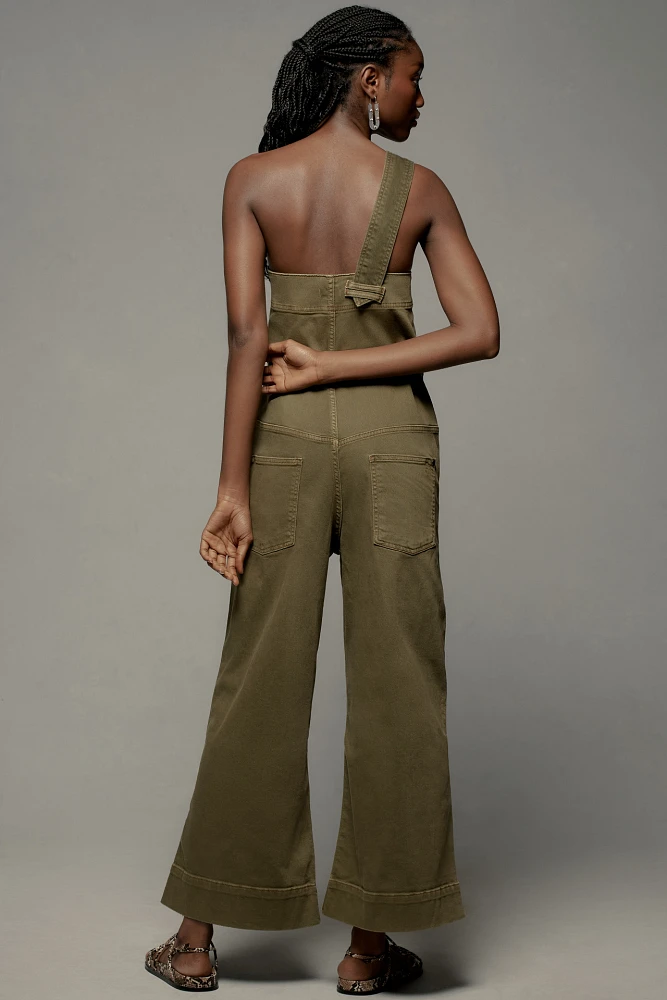 Pilcro One-Shoulder Utility Overalls