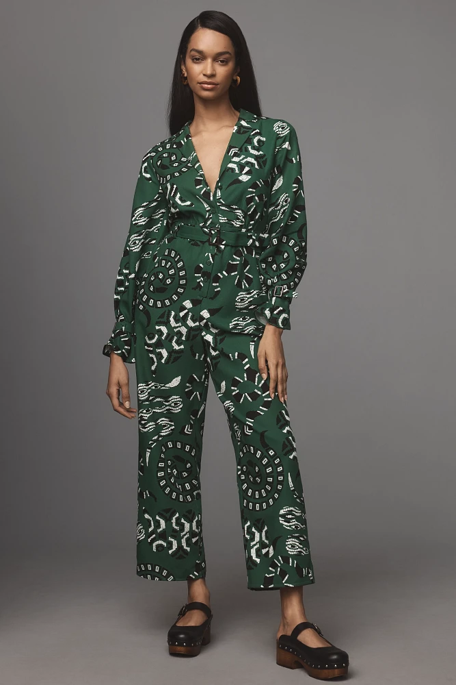 Farm Rio x Anthropologie Printed Jumpsuit