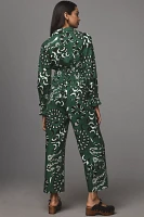 Farm Rio x Anthropologie Printed Jumpsuit