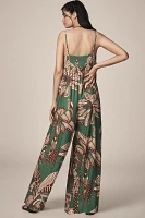 Farm Rio x Anthropologie Waistless Printed Jumpsuit