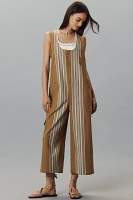 Pilcro Front-Zip Utility Overalls