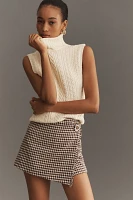 Corey Lynn Calter Houndstooth Skort