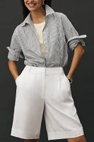 Joe's Jeans Brody Linen Blend Bermuda Shorts