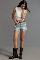BLANKNYC the Reeve From Heart Denim Shorts