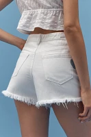 BLANKNYC Head the Clouds High-Rise Denim Shorts