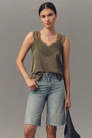 Wrangler High-Rise Denim Bermuda Shorts
