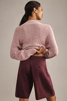 The Avery Pleated Trouser Shorts by Maeve
