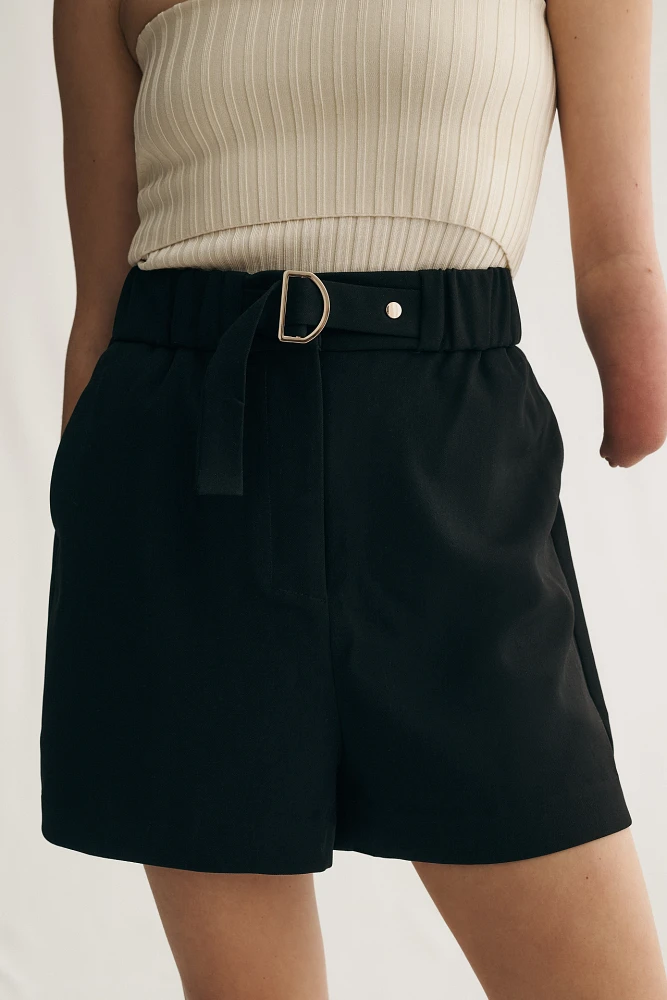 Bishop + Young Monarch Belted Shorts