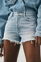 AGOLDE Parker Denim Fray Shorts