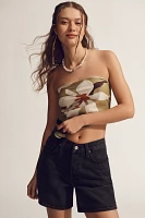 AGOLDE V-Waist Denim Shorts