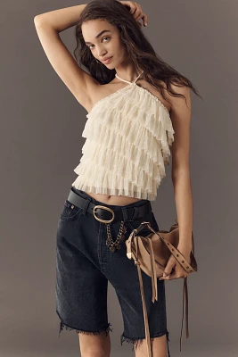 AGOLDE Indra Denim Bermuda Shorts