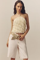 AGOLDE Baggy V-Waist Denim Shorts