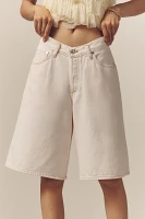 AGOLDE Baggy V-Waist Denim Shorts