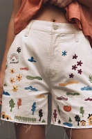 MOTHER The Stud Finder High-Rise Shorts