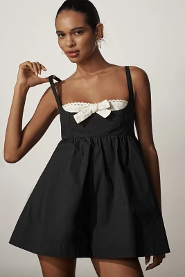 Maeve Layered Bustier Romper