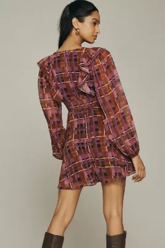 Hutch Long-Sleeve Deep-V Romper