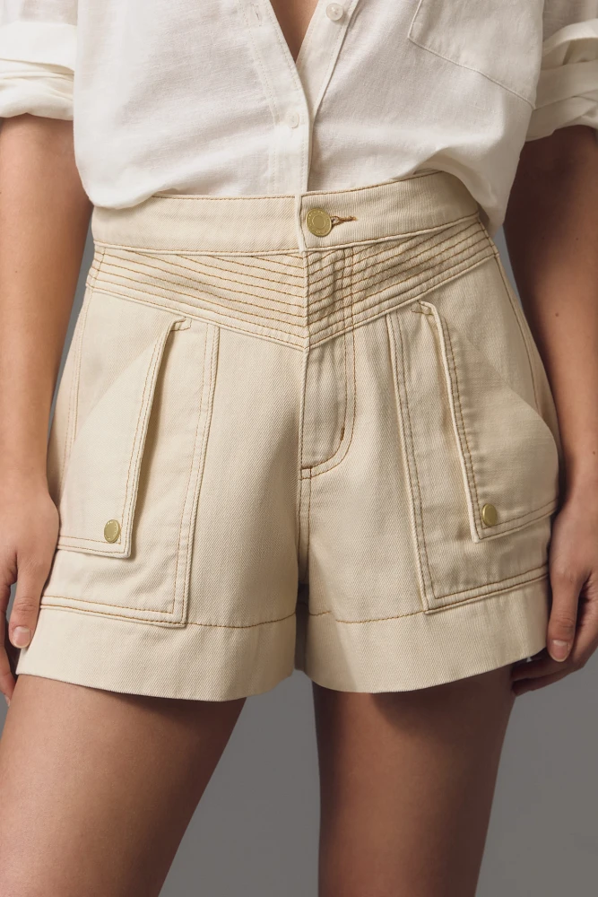 KIVARI Celene Denim Shorts