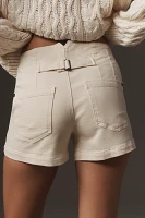 The Kit High-Rise Utility Shorts by Pilcro