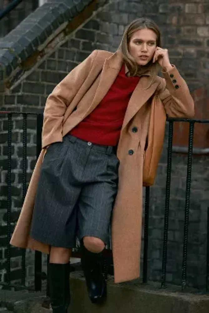 Stella McCartney Pleated straight-leg Trousers - Farfetch